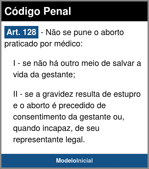 Artigo 128 Código Penal 1940 4825