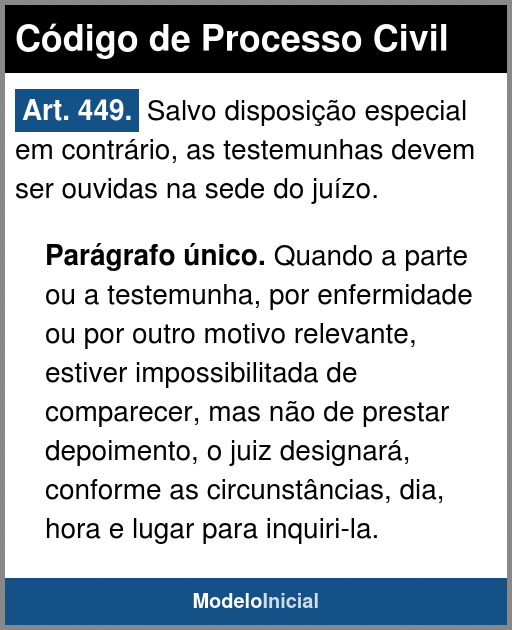 Artigo 449 CPC 2015 artigo-449-cpc-2015