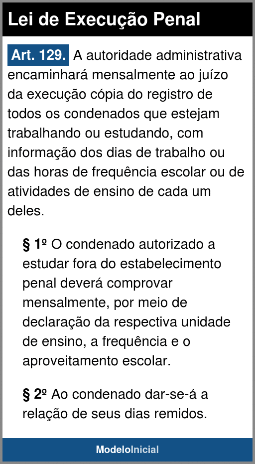 artigo-129-lep-1984
