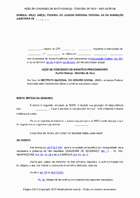 Ação de concessão de auxílio-doença - Gravidez de risco - sem carência