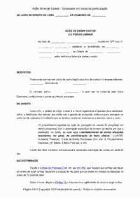 Modelo de petição