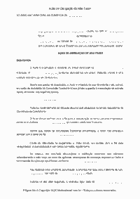 A&ccedil;&atilde;o de Obriga&ccedil;&atilde;o de N&atilde;o Fazer