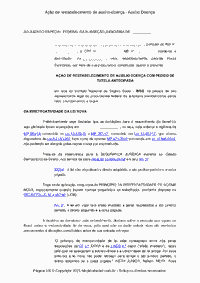 Ação de restabelecimento de auxílio-doença - Auxílio Doença