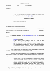 Aditamento à Inicial