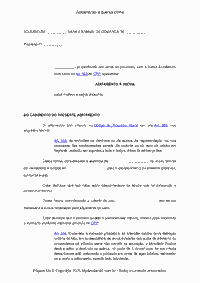 Aditamento &agrave; queixa crime