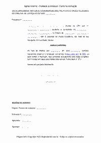 Agravo Interno - Nulidade processual - Falha na intimação