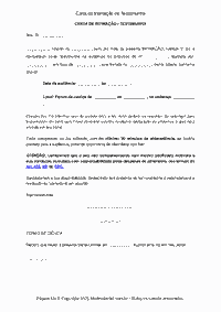 Carta de Intimação de Testemunha