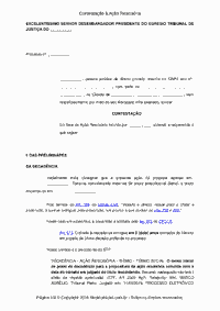Contesta&ccedil;&atilde;o &agrave; A&ccedil;&atilde;o Rescis&oacute;ria