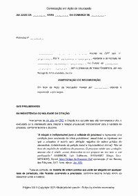 Contestação em Ação de Usucapião
