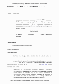 Contesta&ccedil;&atilde;o Cobran&ccedil;a - Adimplemento Substancial - Coronav&iacute;rus