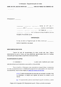 Modelo de petição