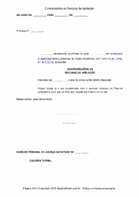 Contrarrazões ao Recurso de Apelação