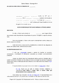 Danos Morais - Revenge Porn