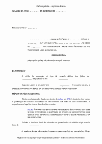 Modelo de petição
