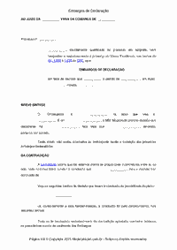 Embargos de Declaração