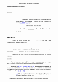 Embargos de Declaração Trabalhista