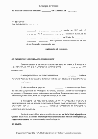 Embargos de Terceiro 