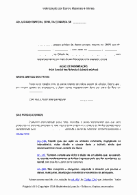 Indeniza&ccedil;&atilde;o por Danos Materiais e Morais