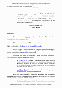 Indenização por Danos Morais - Bloqueio indevido de conta bancária