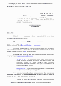 Indenização por Danos Morais - Queda de cliente no estabelecimento comercial