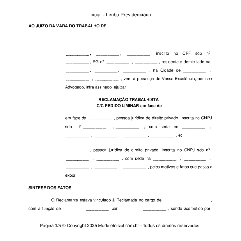 Limbo jurídico trabalhista-previdenciário: a situação do segurado