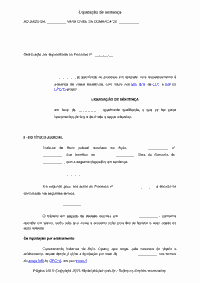 Liquidação de sentença