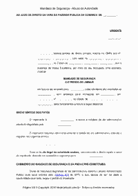 Mandado de Seguran&ccedil;a - Abuso de Autoridade
