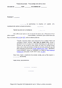 Petição de juntada  - Prova antiga com ciência nova