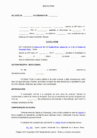 Queixa crime