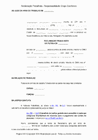 Reclama&ccedil;&atilde;o Trabalhista - Responsabilidade: Grupo Econ&ocirc;mico