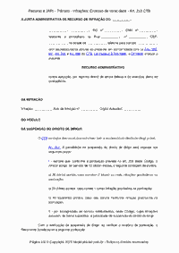 Recurso à JARI - Trânsito - Infrações: Excesso de velocidade - Art. 218 CTB