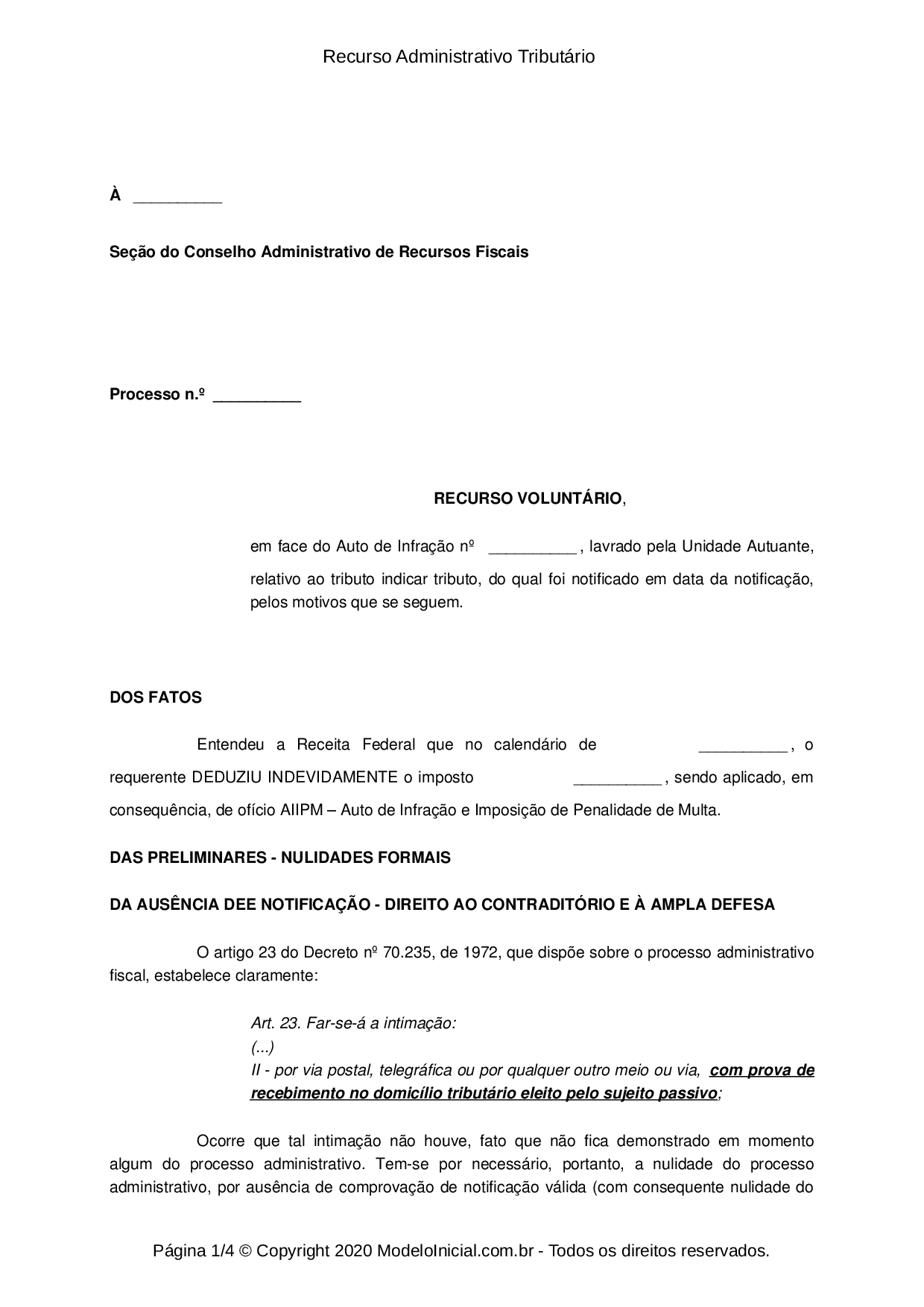 Recurso Raiz - A Solução Administrativa para Processos Tributários