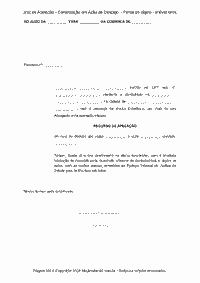 Recurso de Apela&ccedil;&atilde;o - Contesta&ccedil;&atilde;o em A&ccedil;&atilde;o de Despejo&nbsp; - Perda do objeto - im&oacute;vel entregue