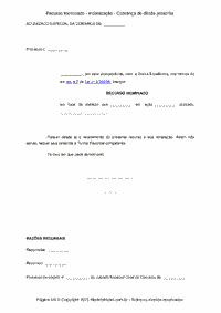 Recurso Inominado - Indenização - Cobrança de dívida prescrita 