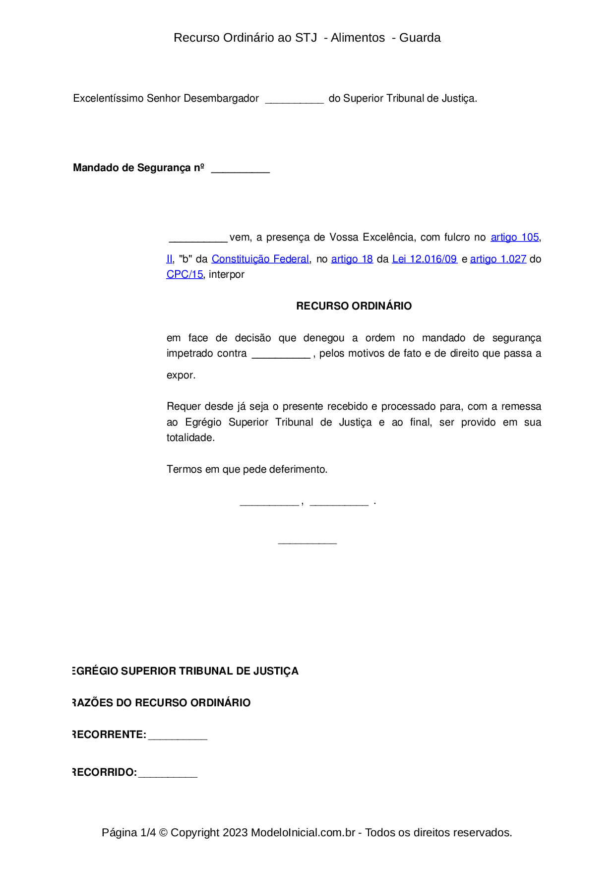 Guarda x Tutela x Adoção — Tribunal de Justiça do Distrito Federal e dos  Territórios