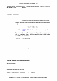 Recurso de Revista - Atualizado 2025