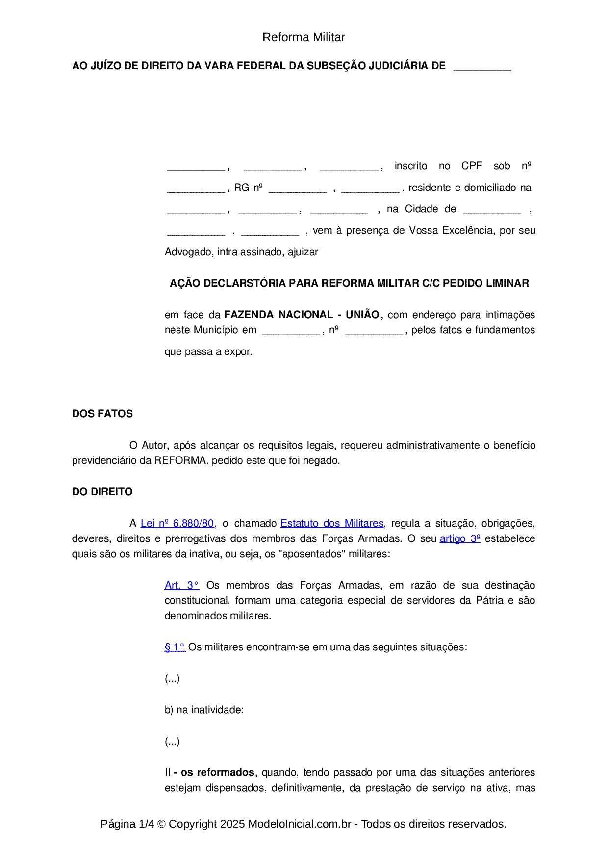 A justiça especializada militar versus o princípio da