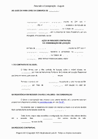 Rescisão e Consignação - Aluguel