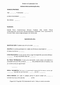 Roteiro de Sustentação Oral